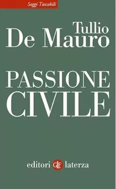 Passione civile di Tullio De Mauro 2 Passione civile Copertina