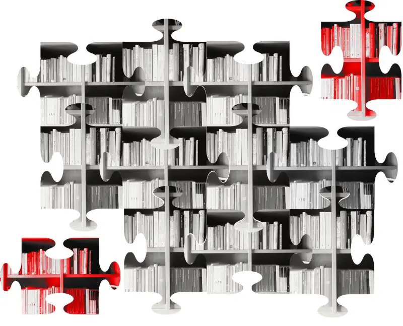 Libreria a puzzle di Giochi linguistici